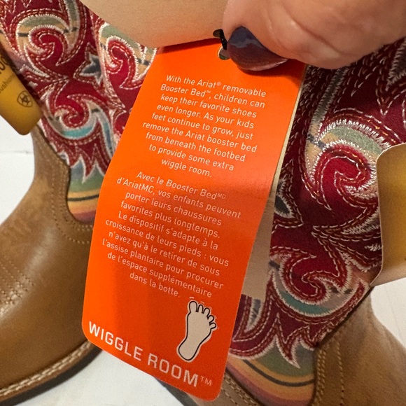Ariat kids' Western boots, NWT the Lonestar Western Boot - Picture 5 of 9